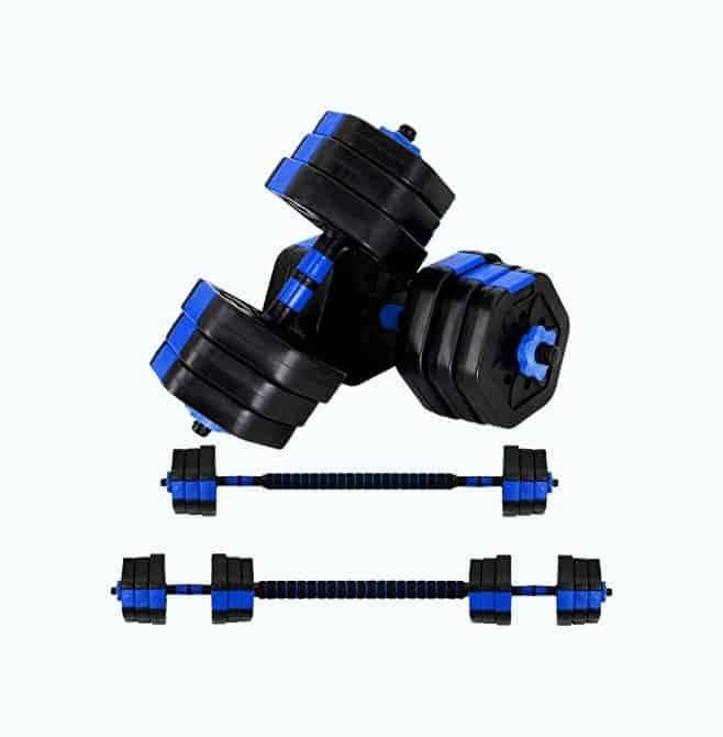 Adjustable Weight Dumbbells Set