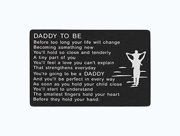 New Dad Wallet Card