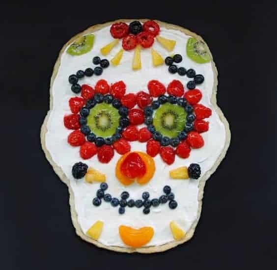 17 | FRUIT PIZZA SKULL