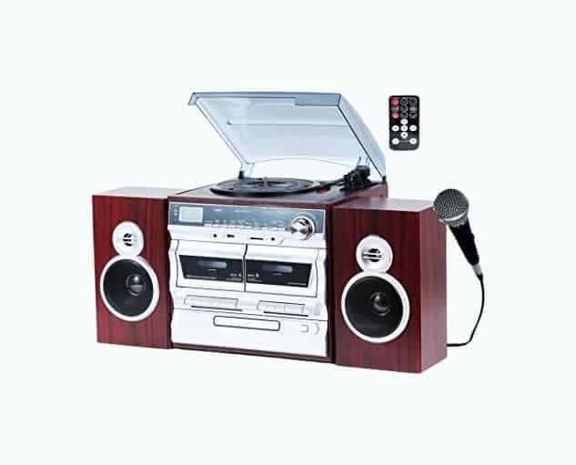 Retro Karaoke Turntable