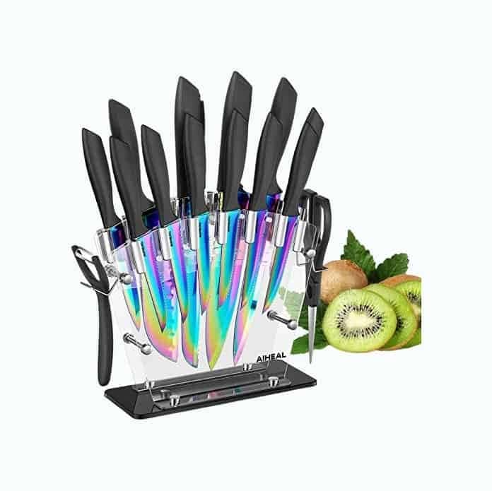 Rainbow Knife Set