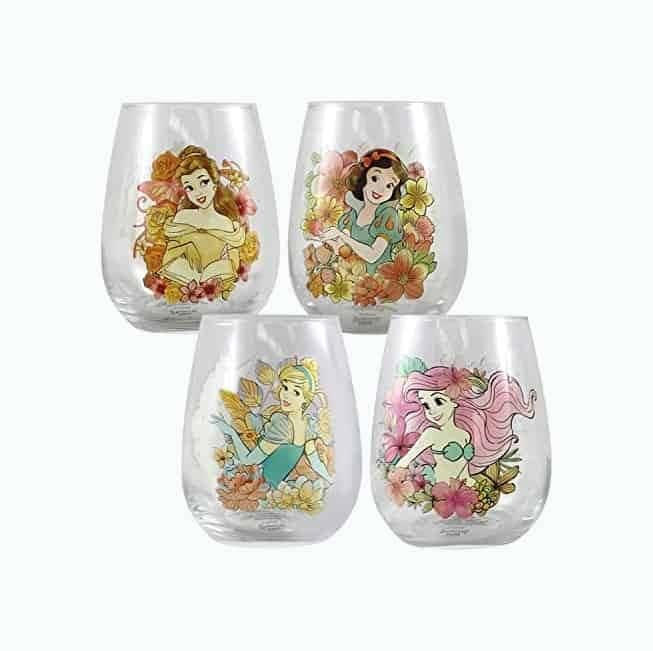 Disney Princess Glass Set