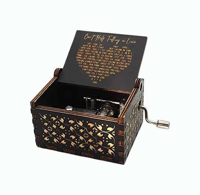 Engraved Music Box