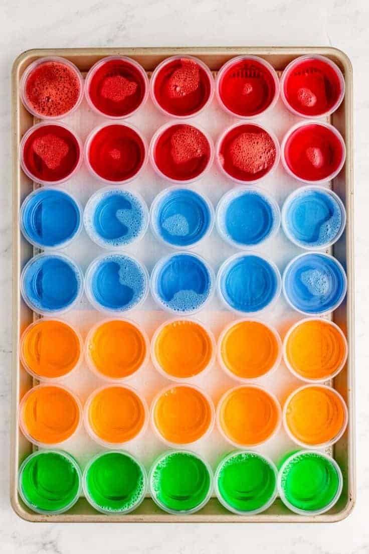 04 | COLORFUL JELLO SHOTS