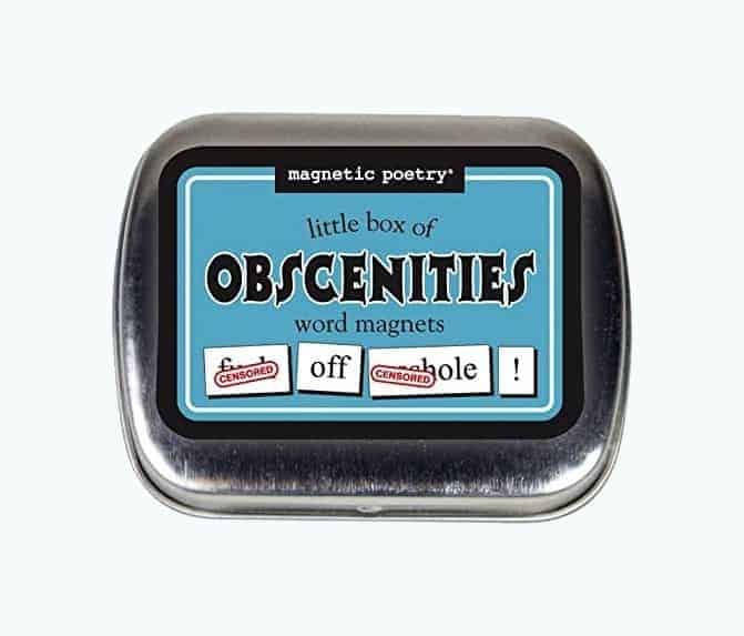 Magnetic Poetry - Little Box of Obscenities Kit