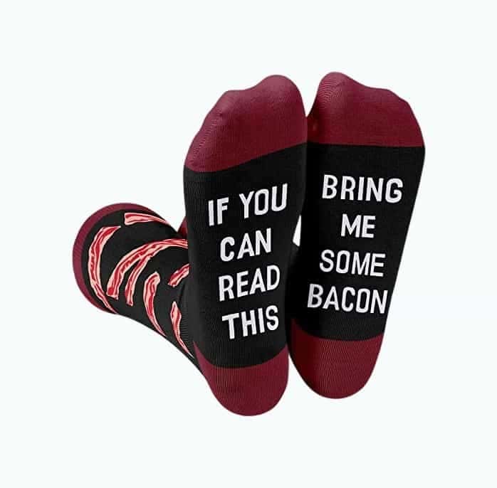 Bacon Novelty Socks