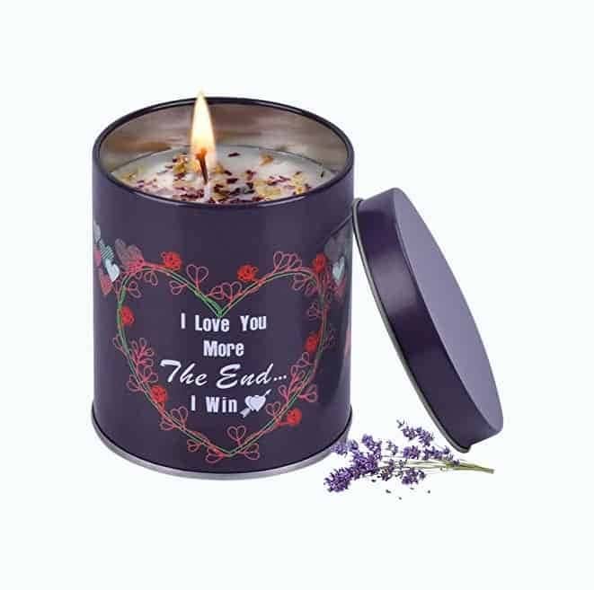 Romantic Lavender Candle