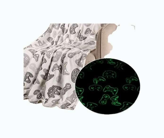 Glow-In-The-Dark Gaming Blanket