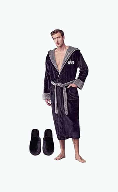 Monogrammed Robe