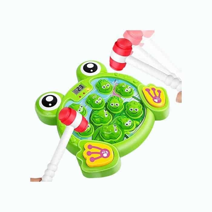 Interactive Whack A Frog Game