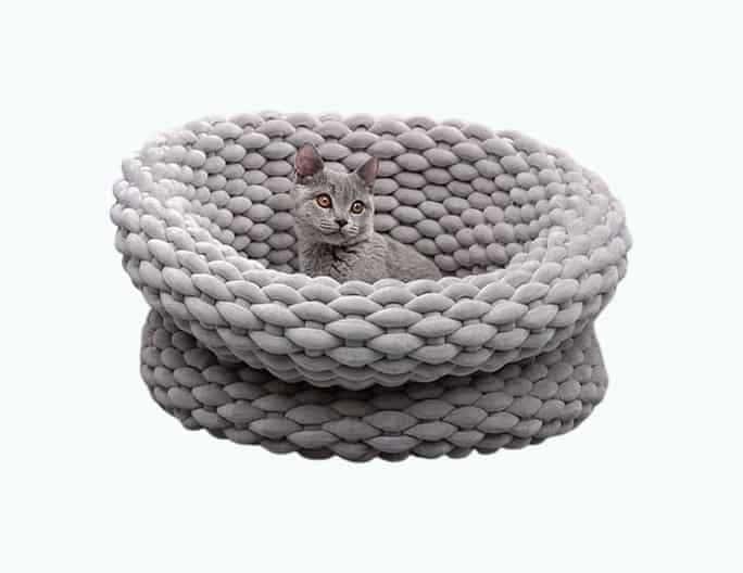 Mau Lifestyle Hand Woven Cat Bed