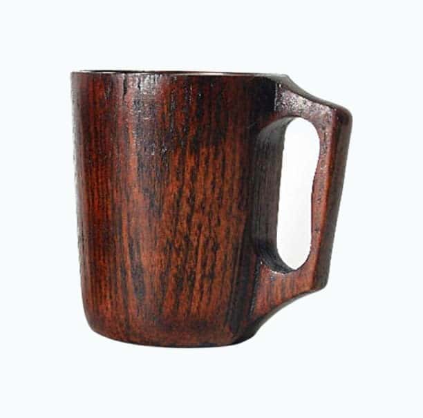 Wooden Coffee Mug