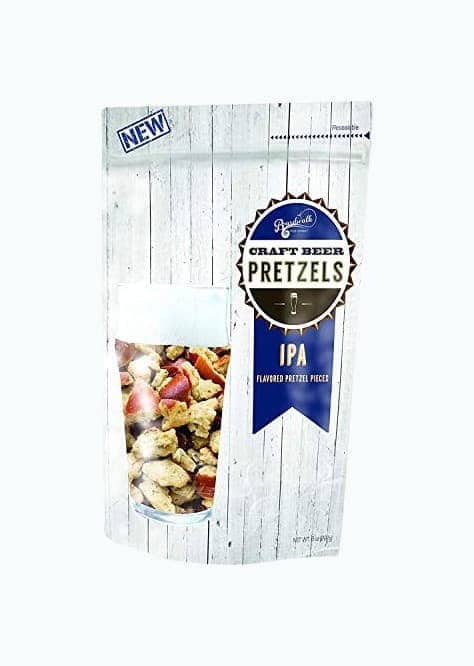 Boardwalk Food Company IPA Flavored Craft Beer Pretzels