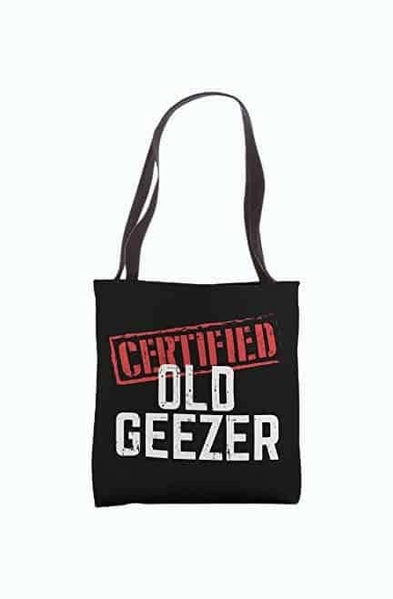 Funny Grandpa Tote Bag