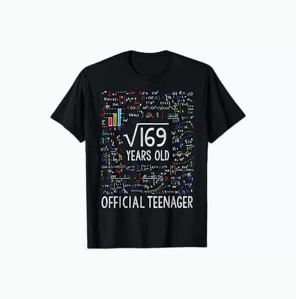 Square Root Birthday T-Shirt