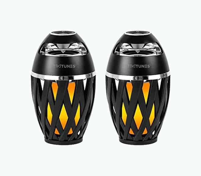 Tiki Torch Bluetooth Speakers