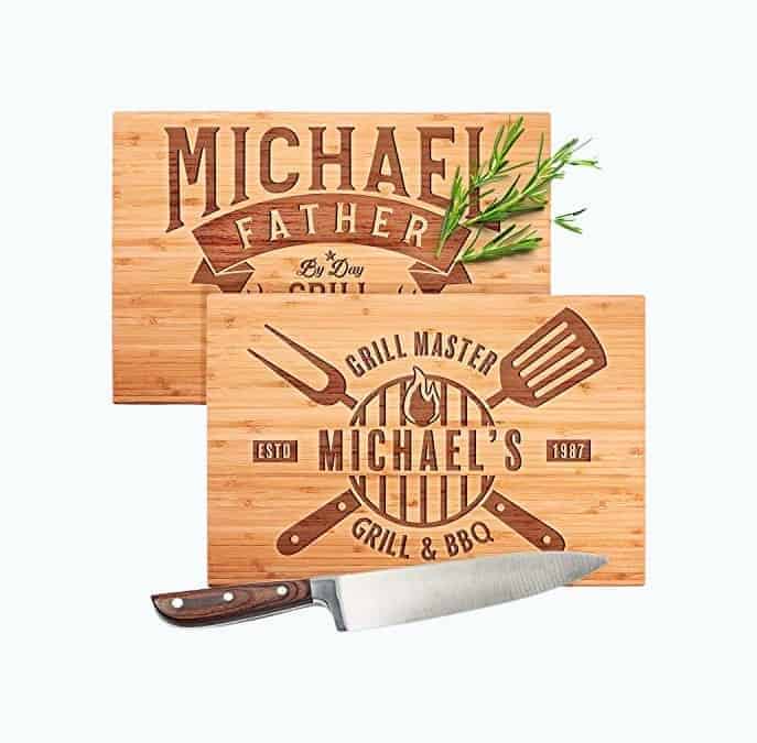 Personalized Dad Cutting Board