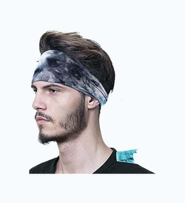 6 Pack Sports Headbands for Men