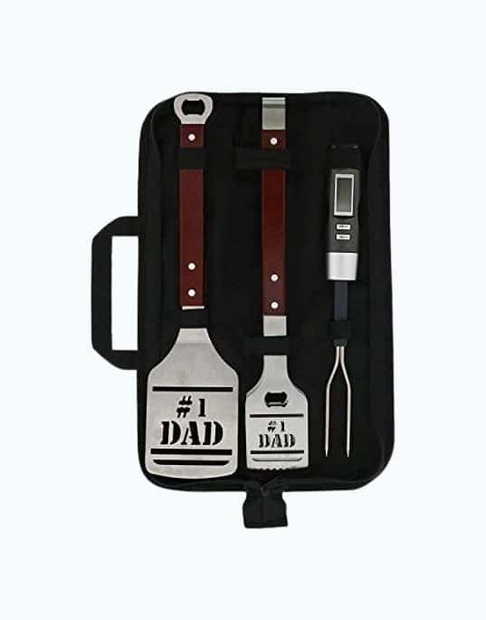 BBQ Grill Tools Set Gift for Dad