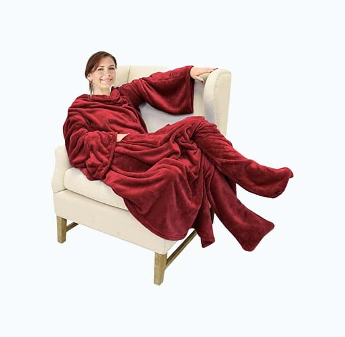 Wearable Fleece Blanket