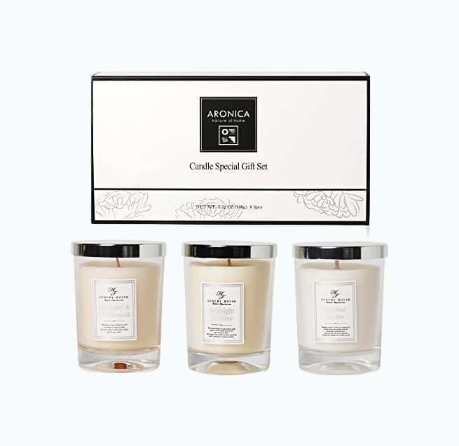 Aronica Fragrance Soy Candle Gift Set