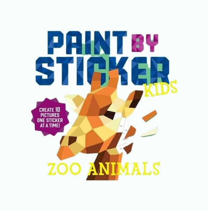 Paint-By-Sticker Book