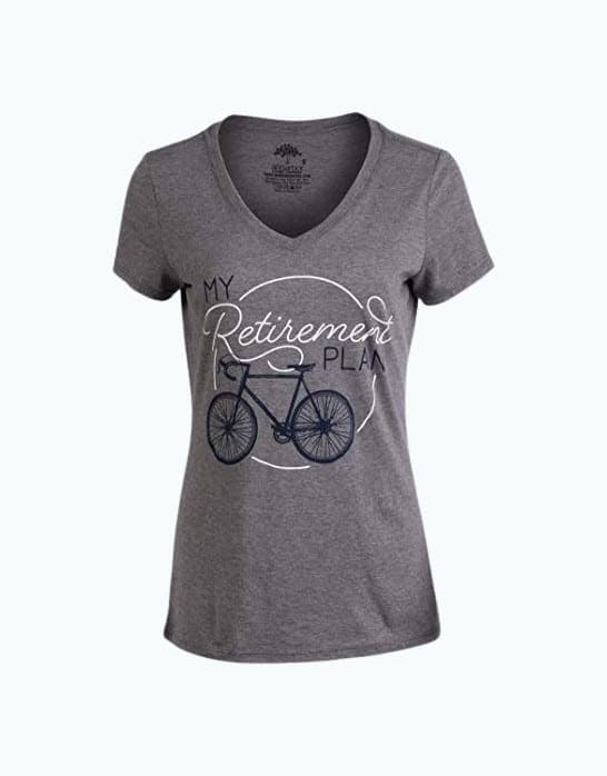 Funny Cycling T-Shirt For Her