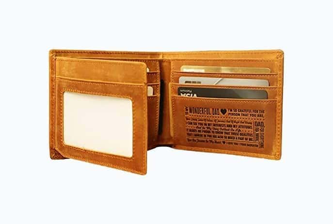 Engraved Mens Wallet