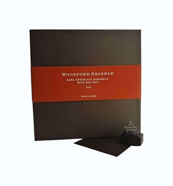 Woodford Reserve Premium Bourbon Dark Chocolate Caramels