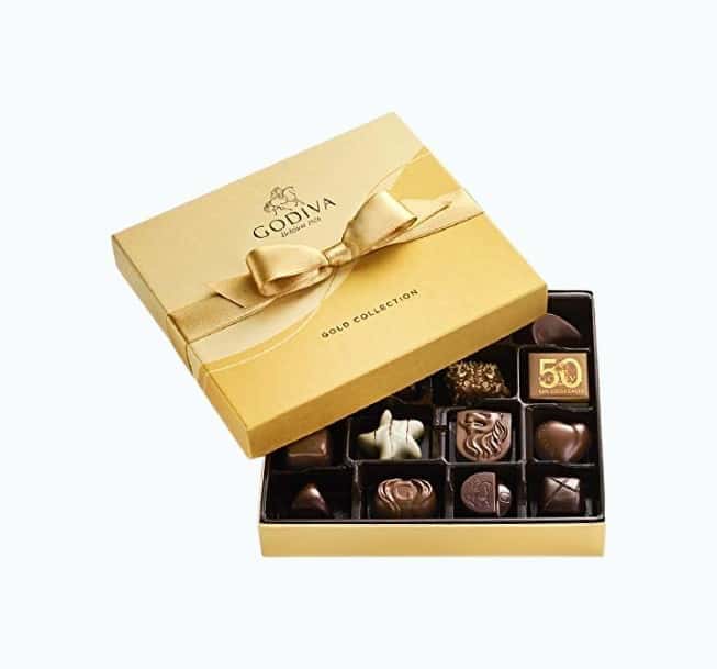 Godiva Chocolate Gold Gift Box