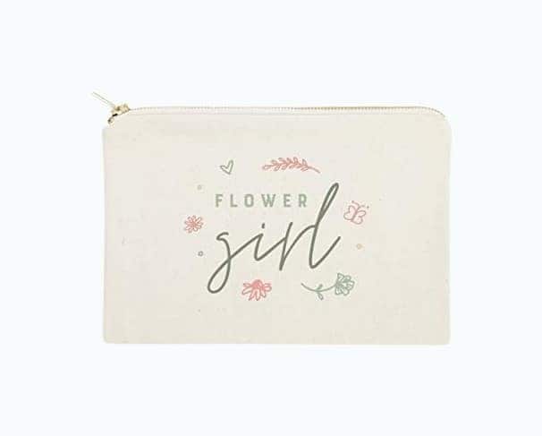 Flower Girl Cosmetic Bag