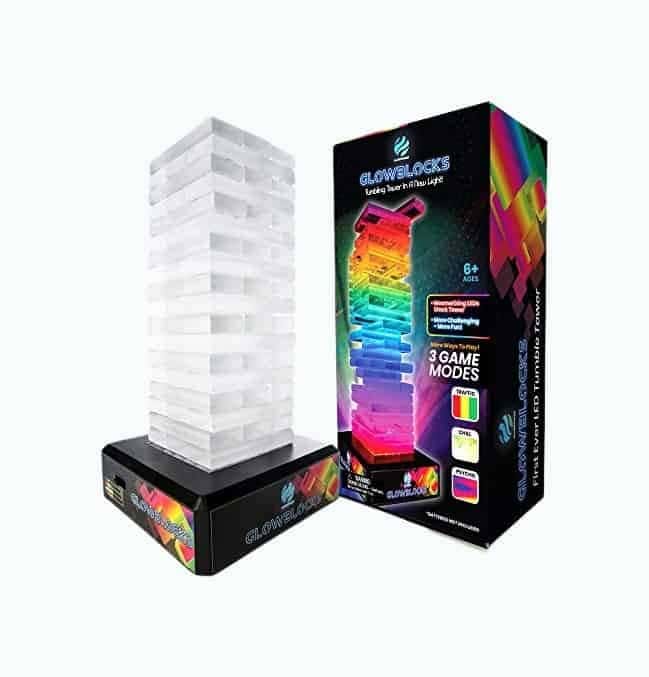 LED Tumbling Tower Game