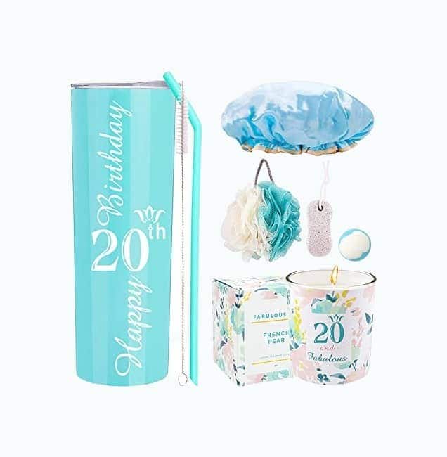 20th Birthday Gift Set