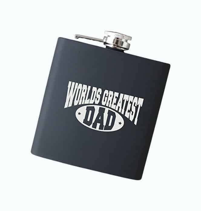 World’s Greatest Dad Hip Flask