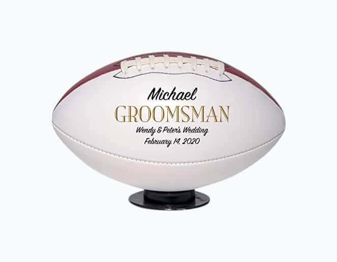 Mini Football Keepsake