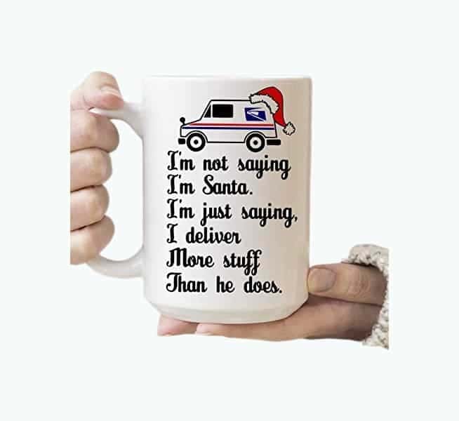 Christmas Mailman Mug