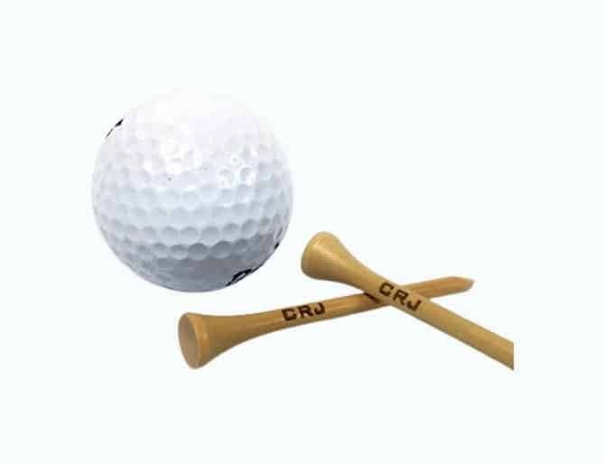 Wood Golf Tees Set