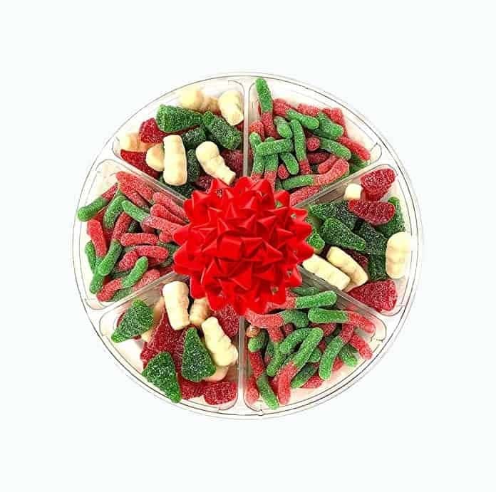 Christmas Candy Gift Tray