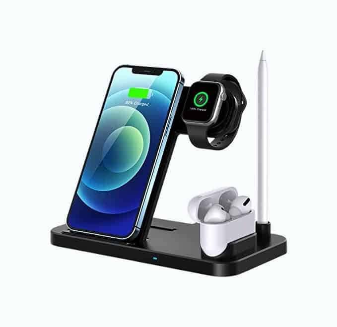 4in1 Fast Wireless Charging Station