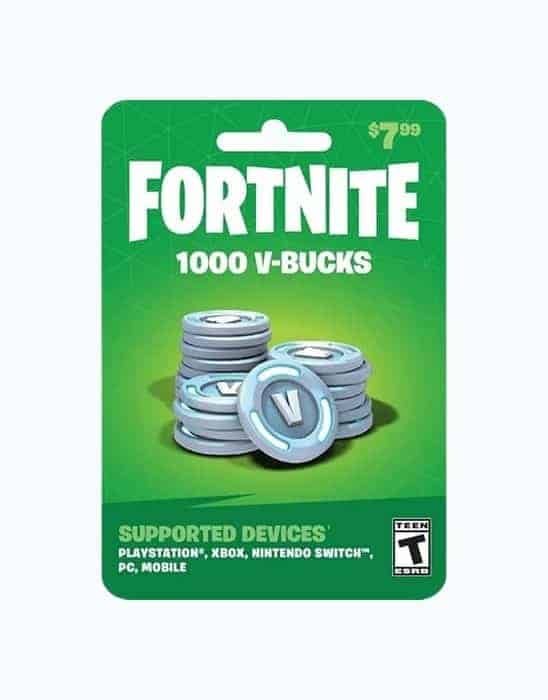 1,000 Fortnite V-Bucks