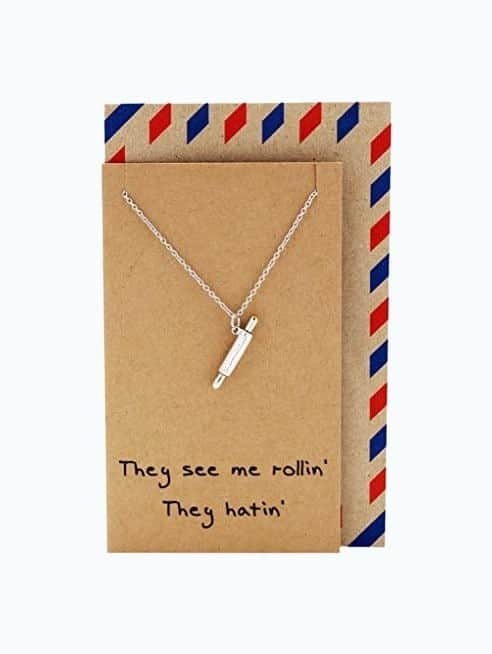 Rolling Pin Necklace