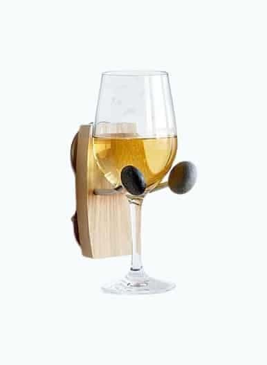 Bathtime Wine Holder