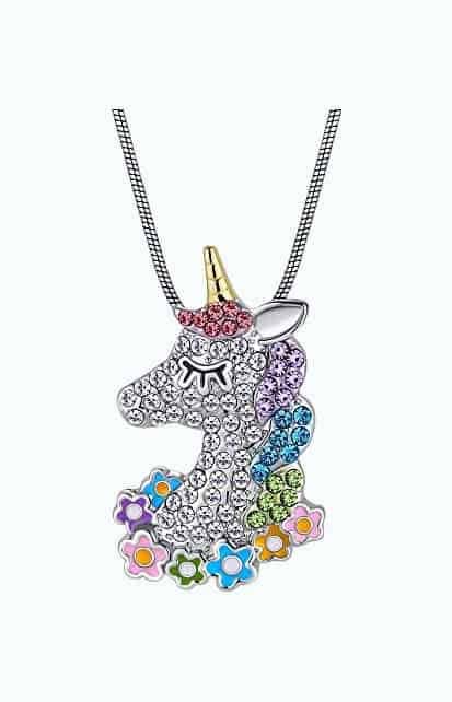 14K Gold Plated Unicorn Necklace