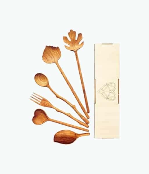 Wooden Utensils Gift Box