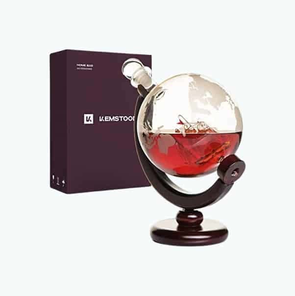 Whiskey Globe Decanter