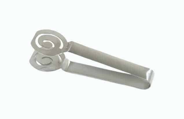 Silver Stainless Steel Tea Bag Squeezer