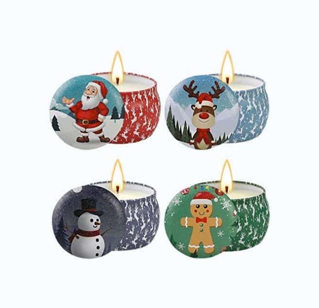 Christmas Candle Gift Set