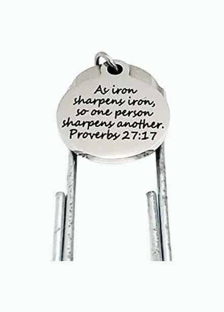 Iron Sharpens Iron Bookmark