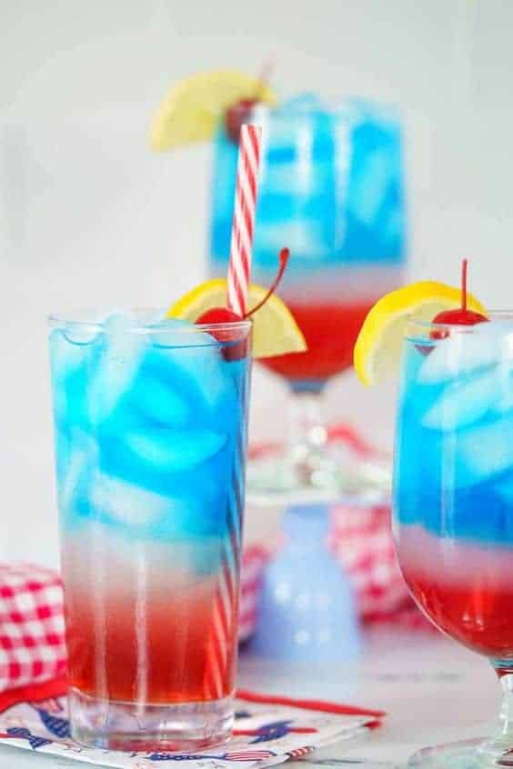 23 | RED WHITE & BLUE COCKTAIL