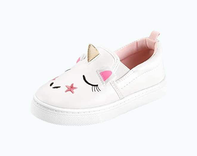 Slip-On Unicorn Shoes For Toddlers